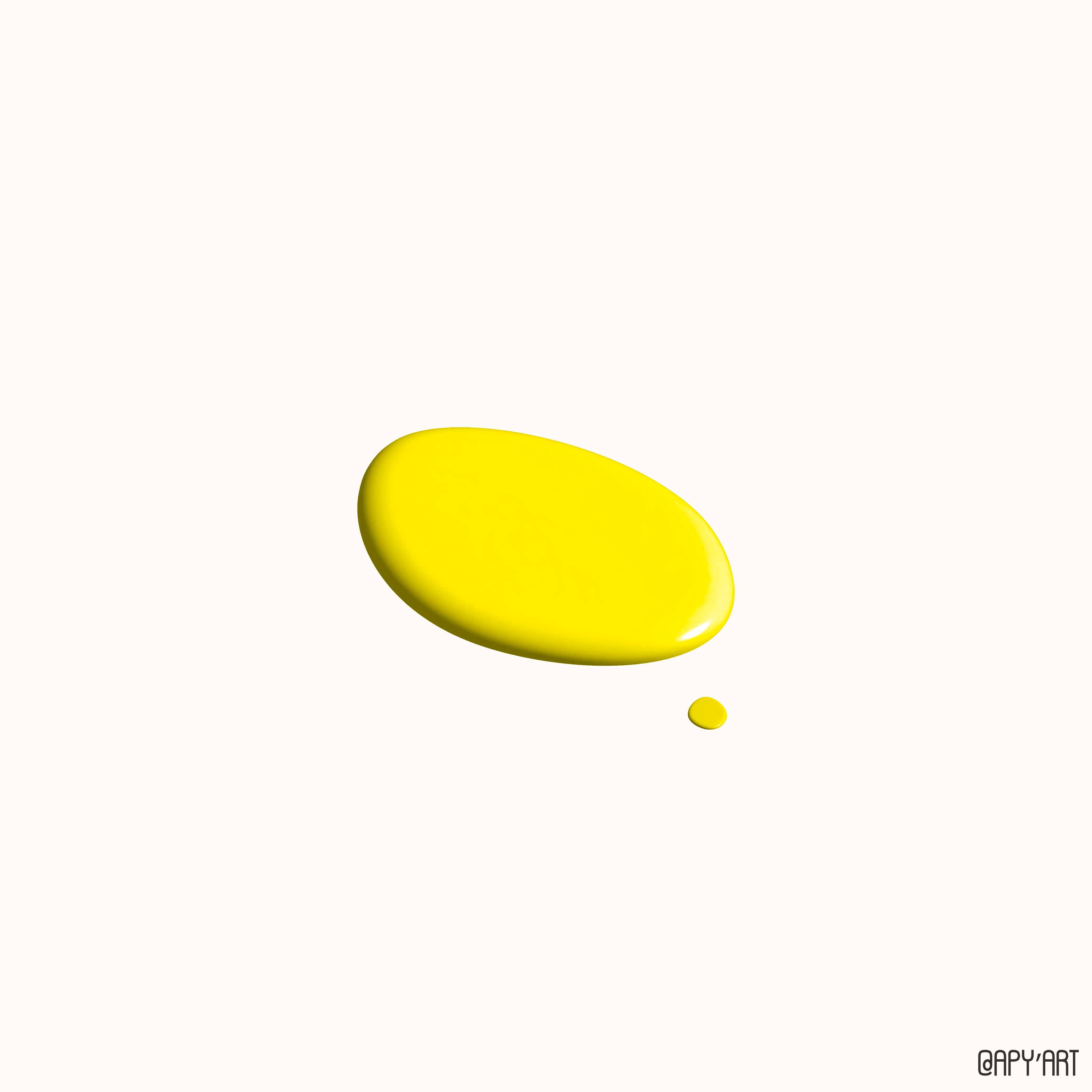 Jaune de cadmium moyen