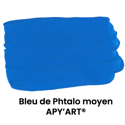 Bleu de Phtalo moyen