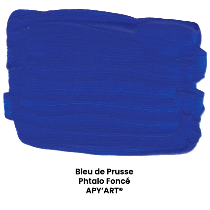 Bleu de phtalo foncé: Bleu de Prusse