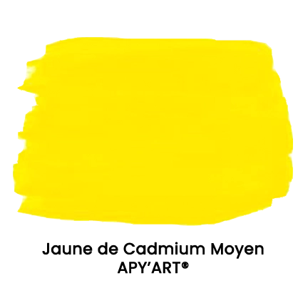 Jaune de cadmium moyen