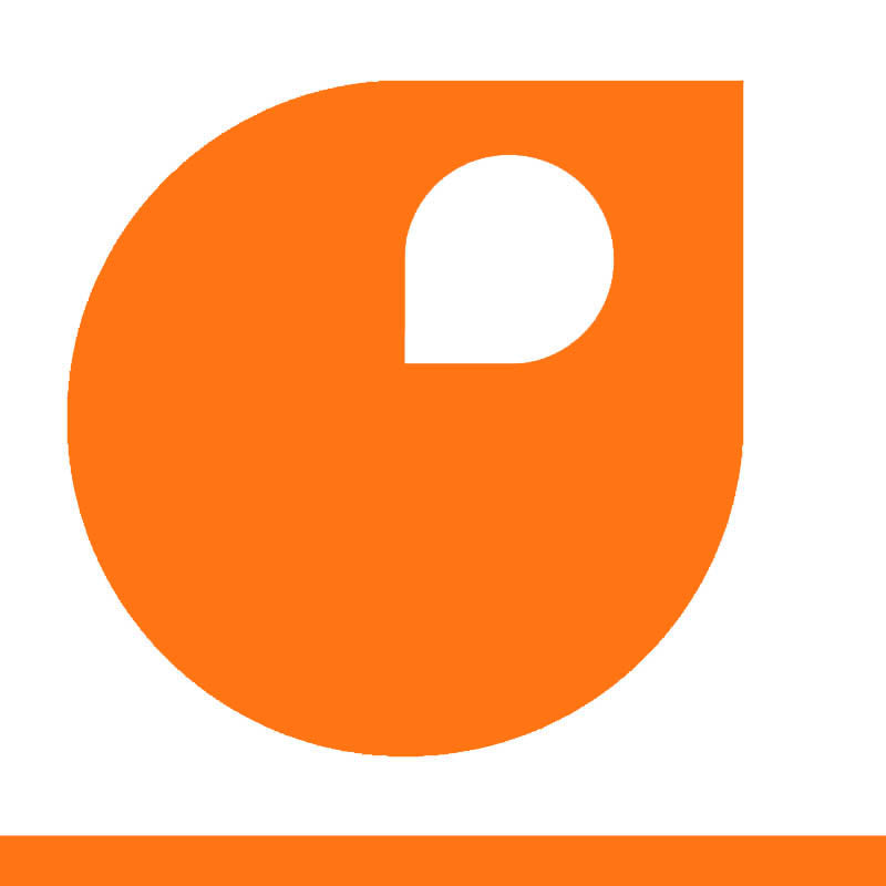 Orange pastel