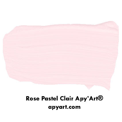 Rose pastel clair