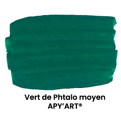 Vert de phtalo moyen