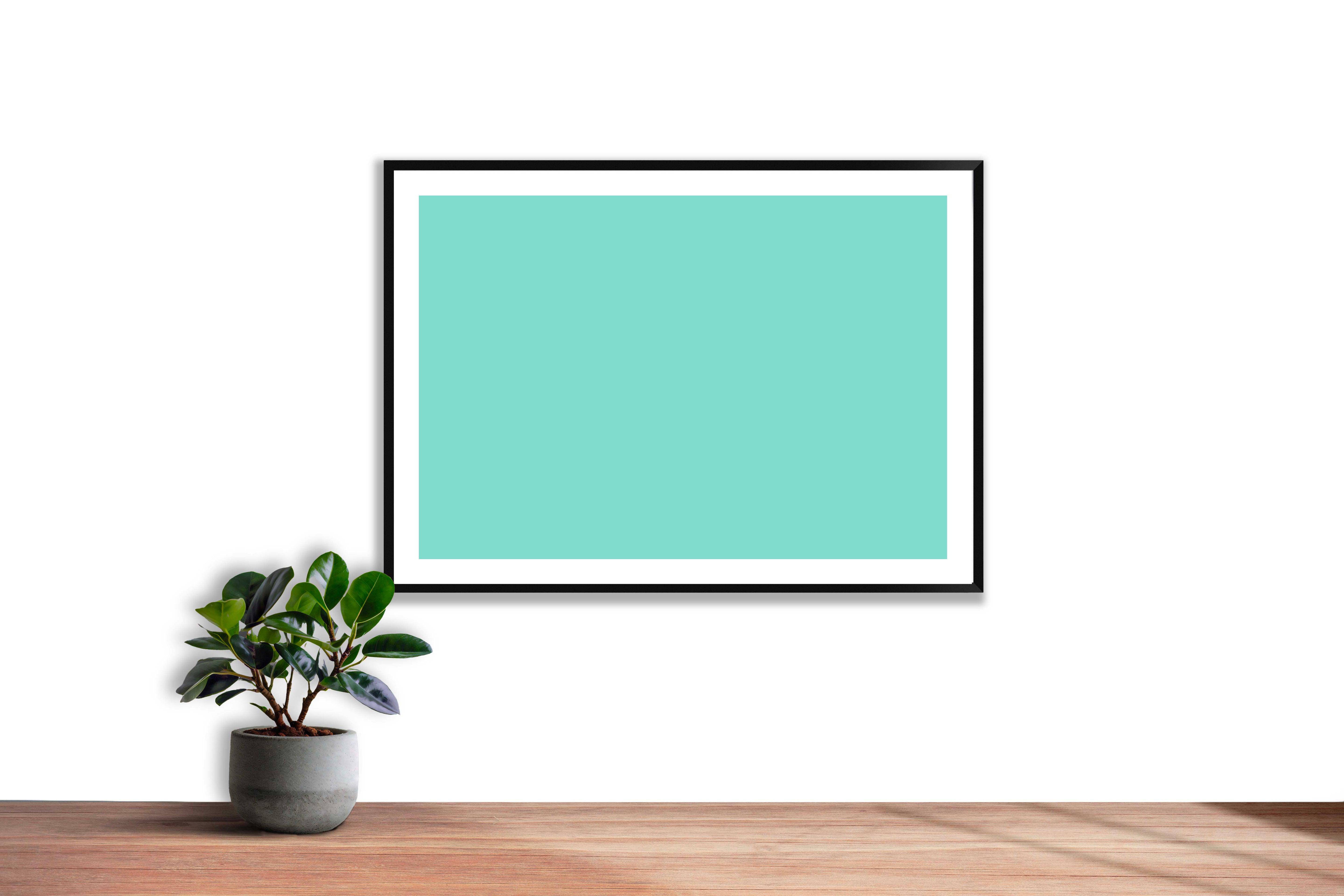 Vert pastel turquoise