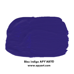Peinture acrylique Bleu indigo