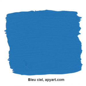 Peinture acrylique Bleu ciel