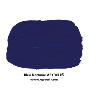 Peinture nuancier Bleu nocturne