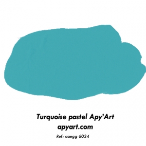 Turquoise pastel nuancier peinture acrylique