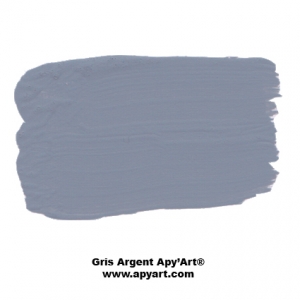 gris argent application peinture 75 ml