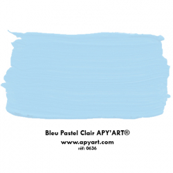 Bleu Pastel Clair 500ml Peinture acrylique