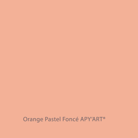 Orange Pastel Foncé Peinture acrylique