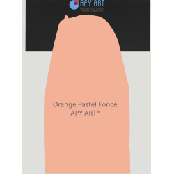 Orange Pastel Foncé 500ml Peinture acrylique
