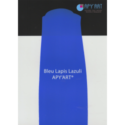 Bleu lapis-lazulil Peinture acrylique