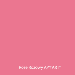 peinture rose rozowy