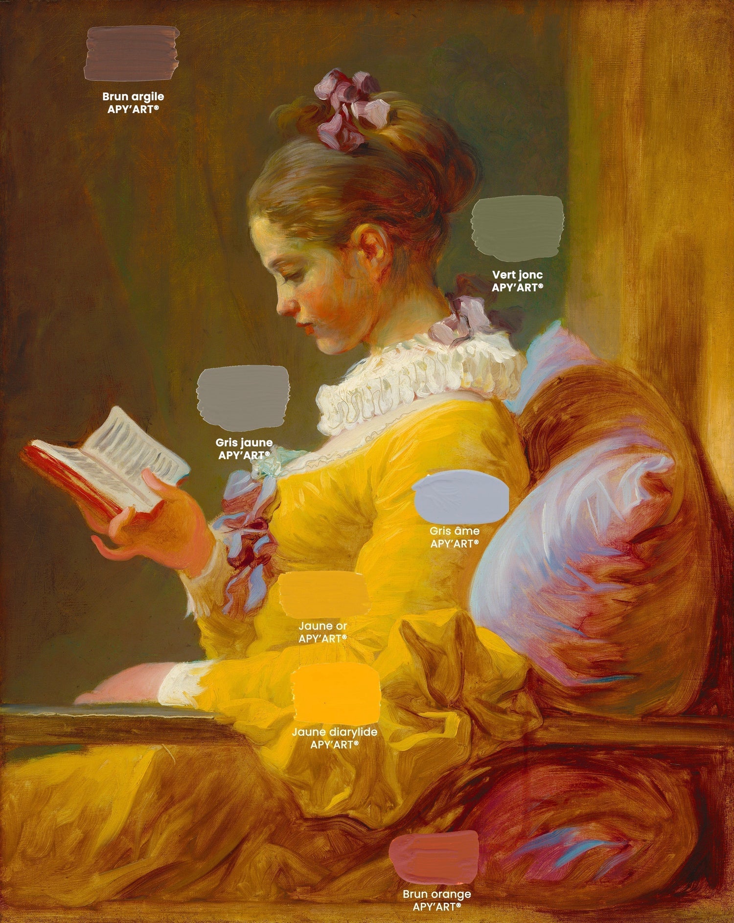 Pourquoi s'inspirer des couleurs chaudes et lumineuses de Jean-Honoré Fragonard?