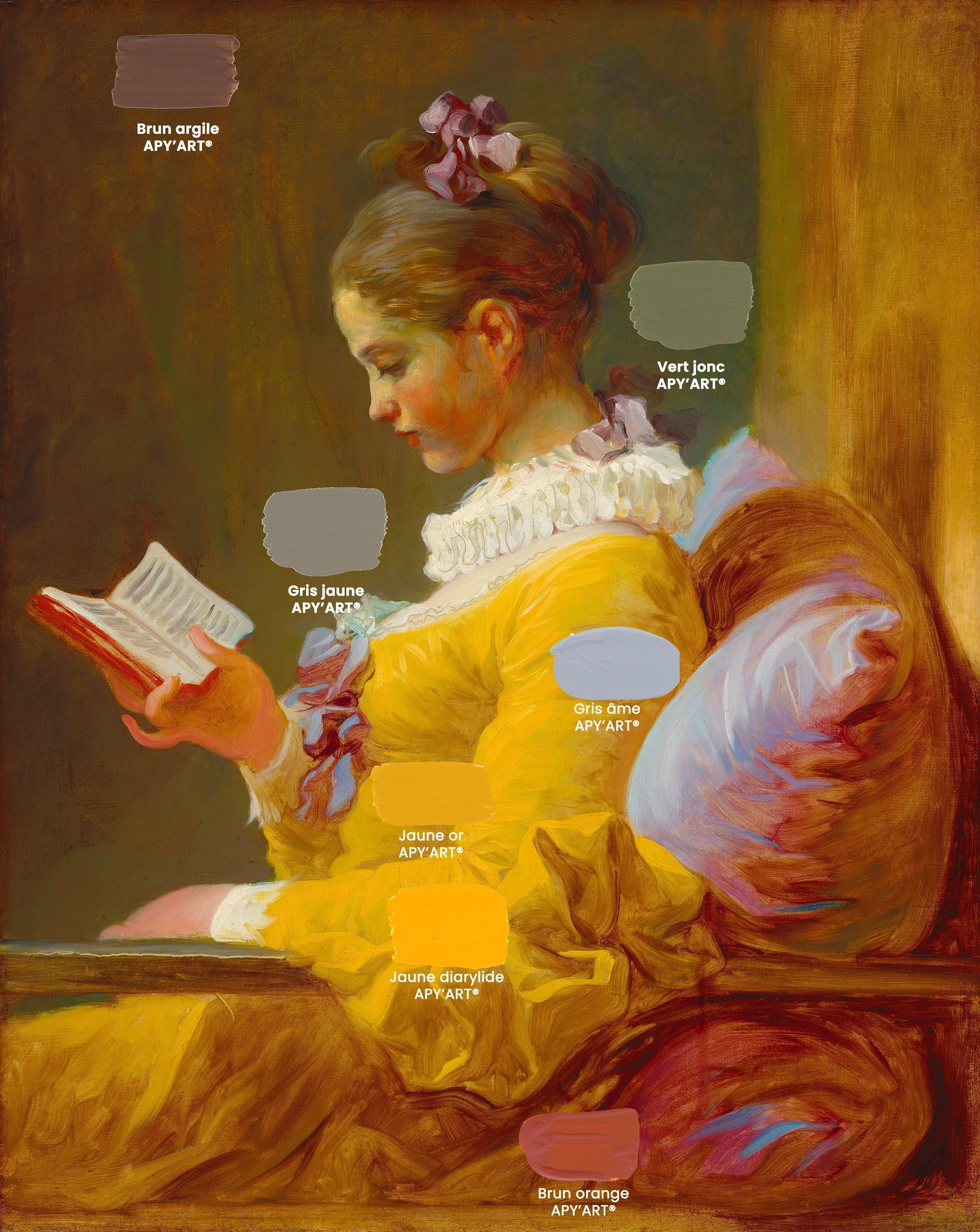 Pourquoi s'inspirer des couleurs chaudes et lumineuses de Jean-Honoré Fragonard?