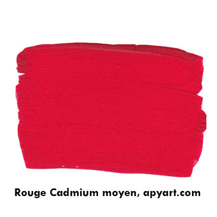 Rouge de cadmium moyen