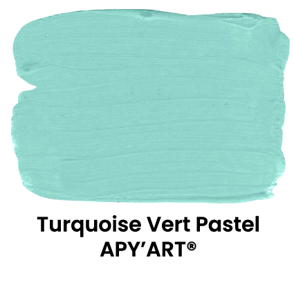 Vert pastel turquoise