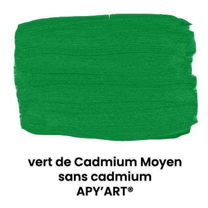 Vert de cadmium moyen (Gazon)